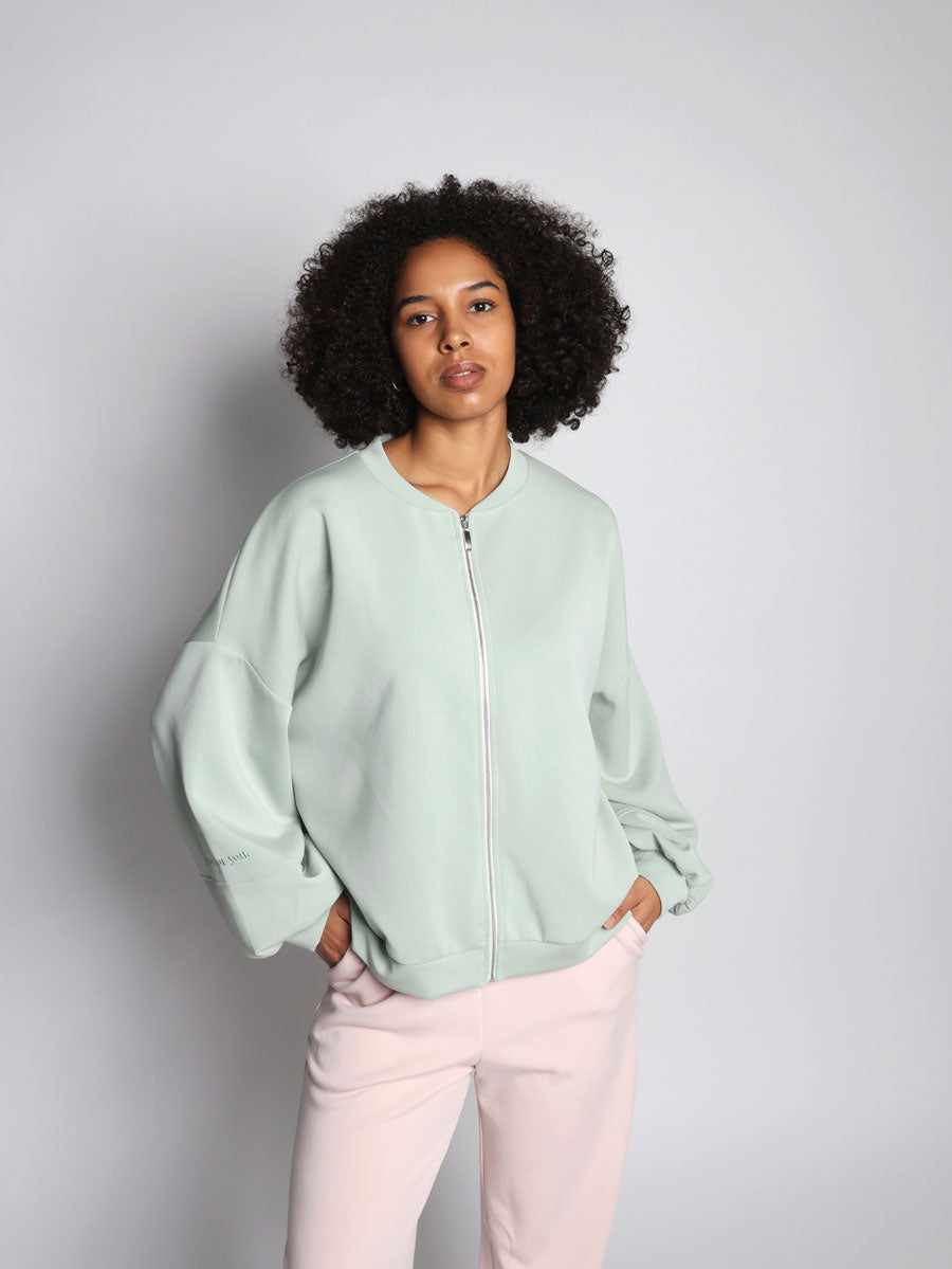 Soft Elegance lounge zip sweatshirt