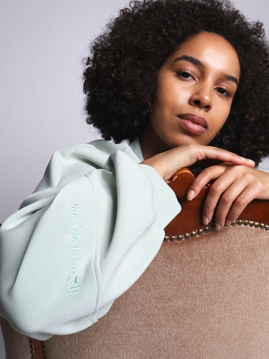 Soft Elegance lounge zip sweatshirt