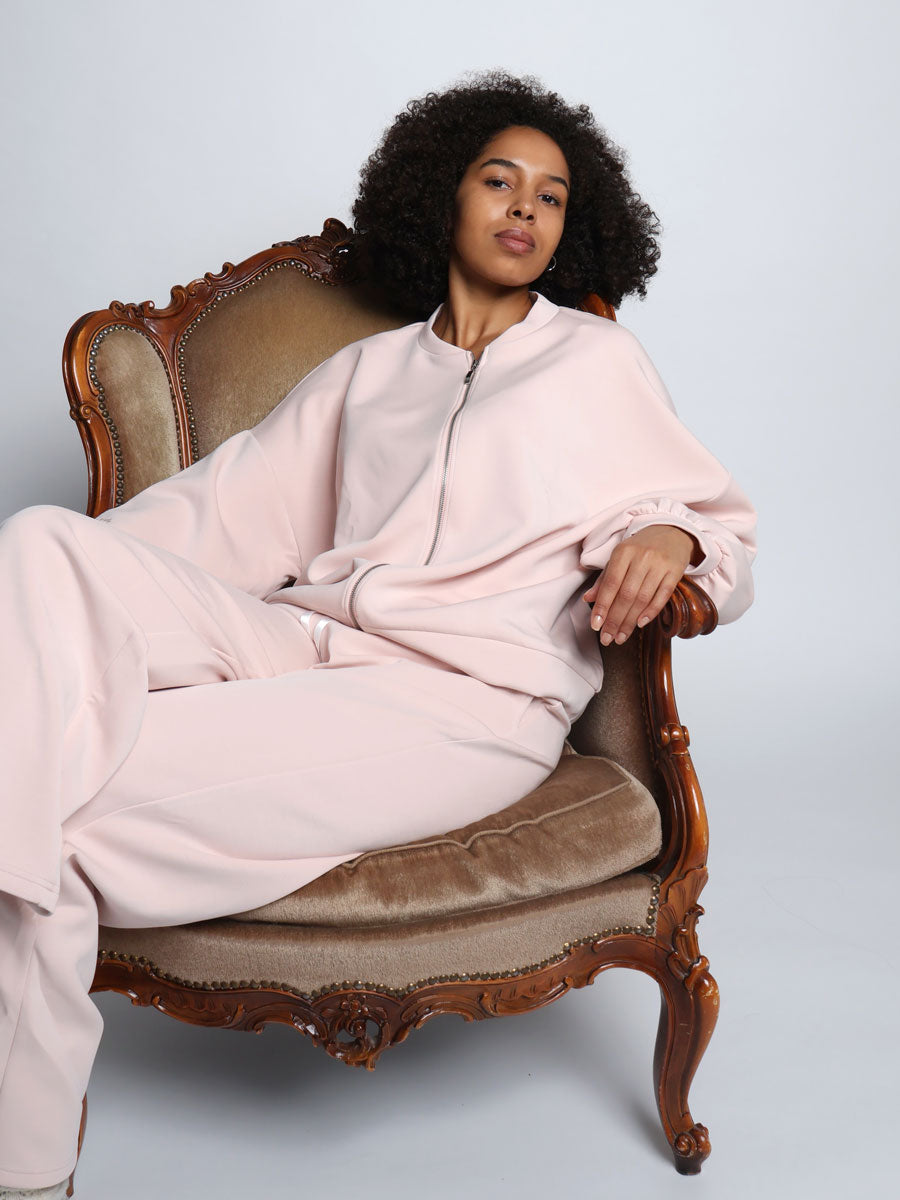 Soft Elegance lounge zip sweatshirt