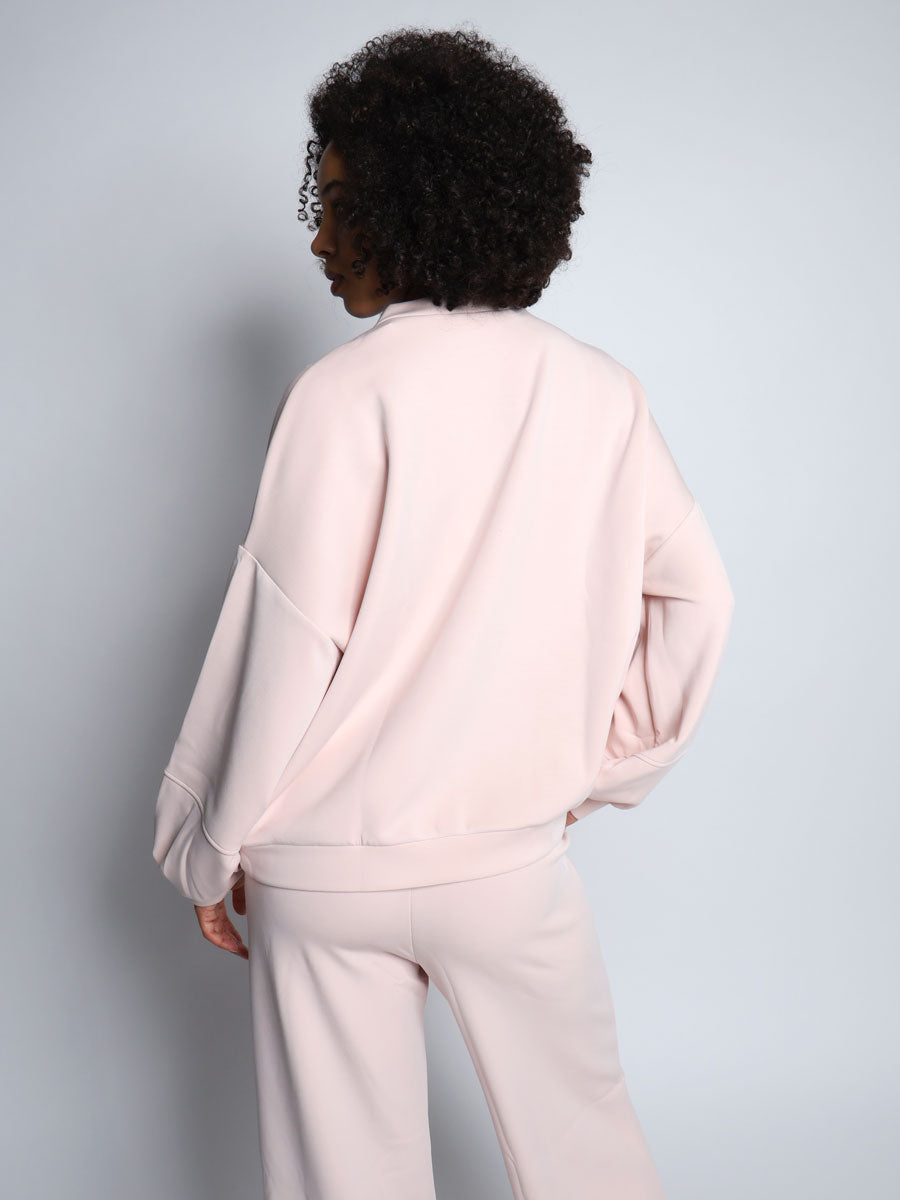 Soft Elegance lounge zip sweatshirt